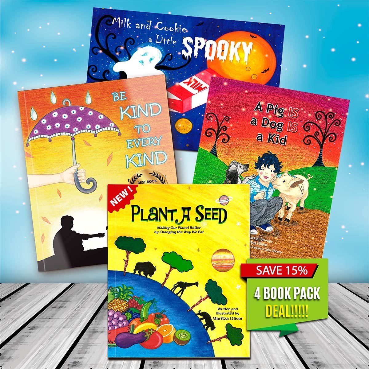 Four Book Package | Hardcover Children's Books