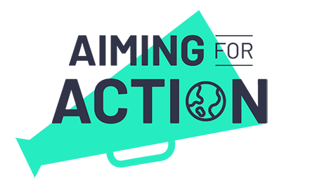 Aiming for Action logo
