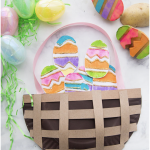 Easter Paper Plate Basket